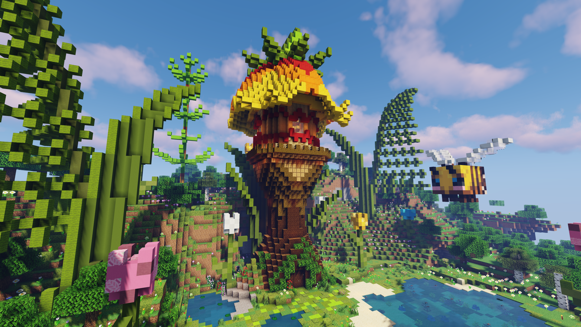 서버 로비 미리보기